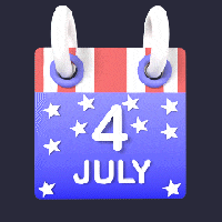 4th of July Clipart